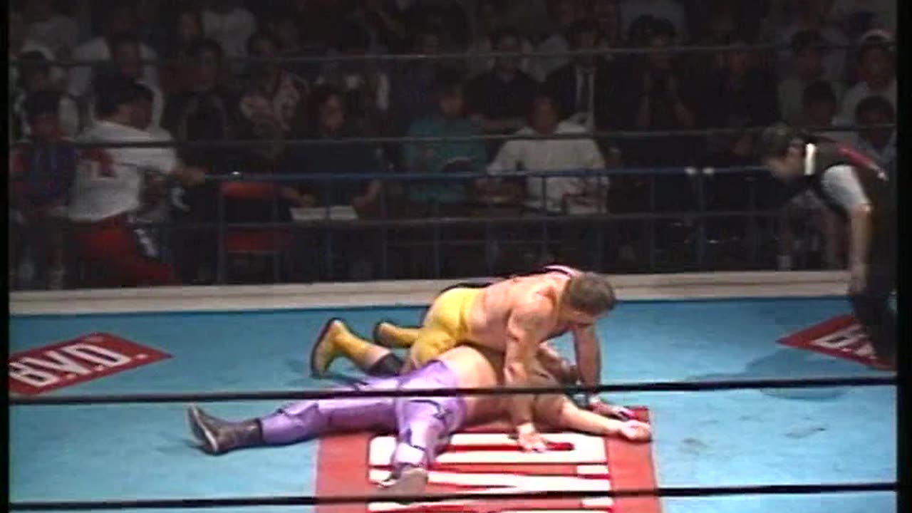 Shinya Hashimoto & Junji Hirata vs Steiner Brothers - Jul 04 1995