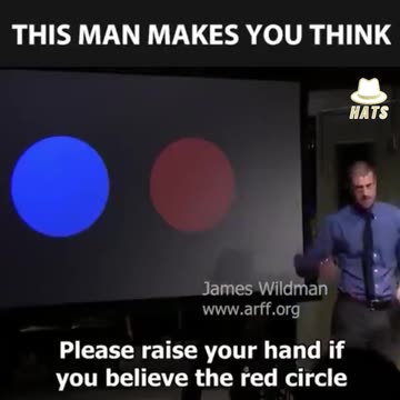 This is how easy it is to manipulate people to believe things that aren't true.