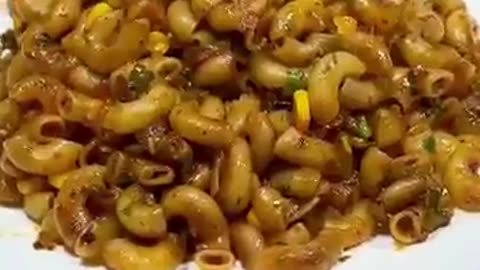 Delicious pasta tasty cooking recipe