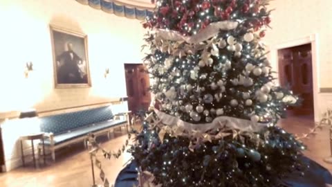 The White House at Christmas Time