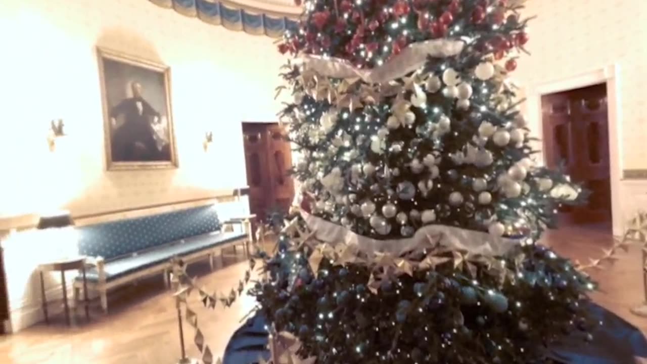 The White House at Christmas Time