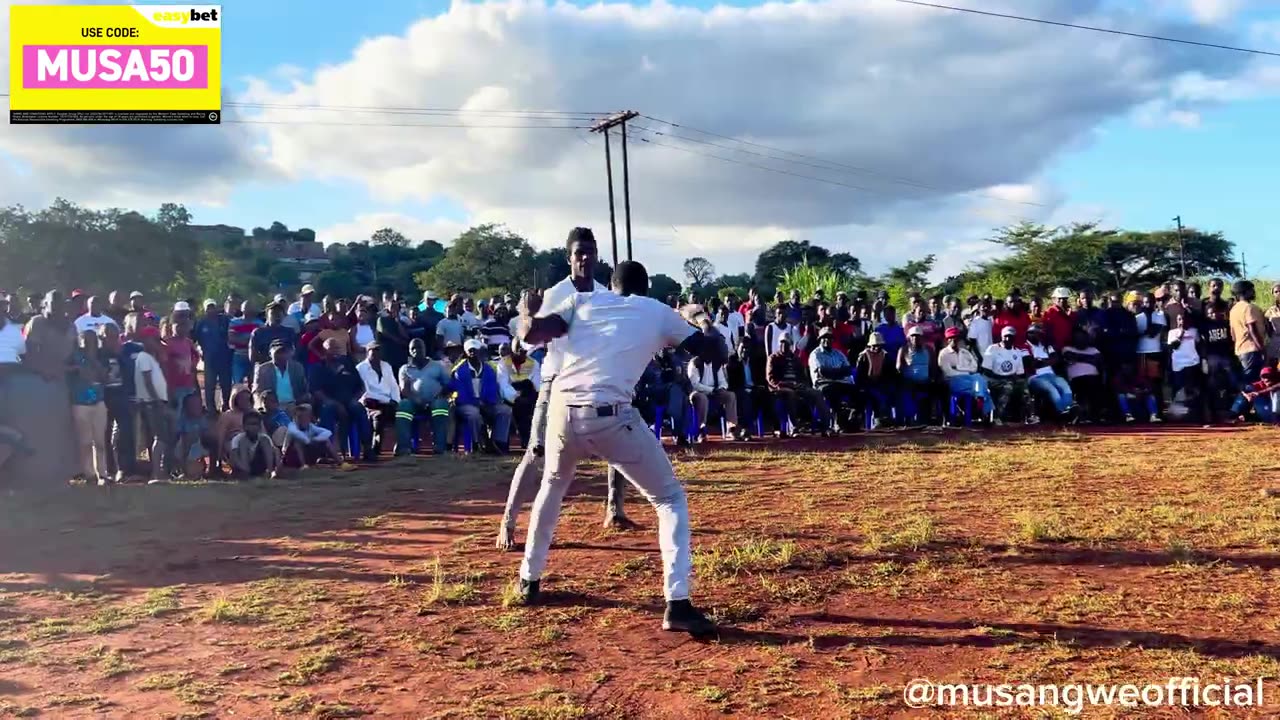 WAKANDA KNOCKOUT BOUT, CHENGE vs LOOKMAN MUSANGWE TRADITIONAL BARE KNUCKLE #boxing