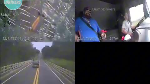 They chose the truck over the bad driver..