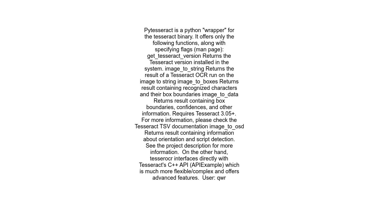 What is the difference between Pytesseract and Tesserocr