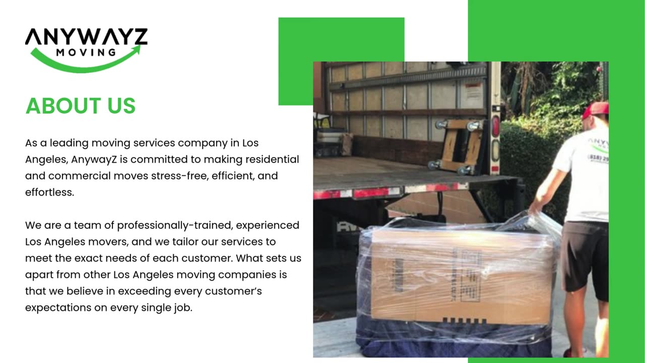 Premier Los Angeles Movers for Local Moves