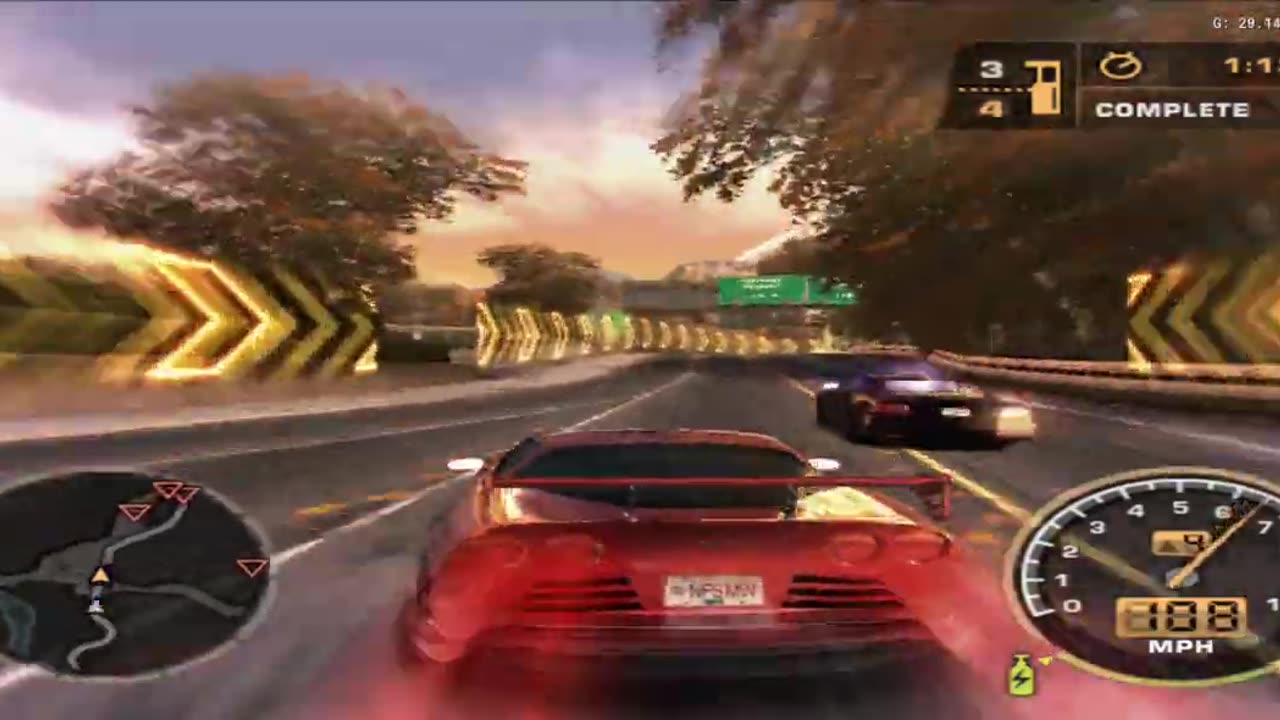 NFS Most Wanted Black Edition - Challenge Series Event 9 Gameplay(AetherSX2 HD)