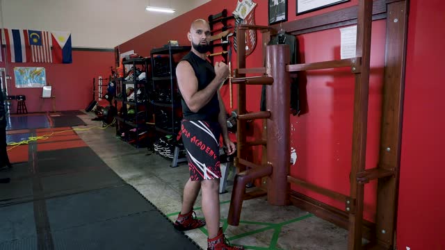 Wing Chun - Muk Jong Punching Drills