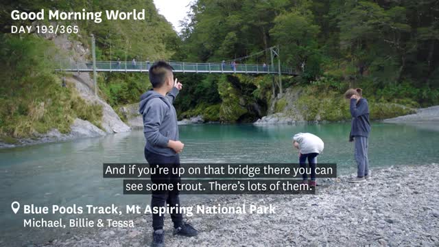 Good Morning World Day 193 of 365 - Mt Aspiring National Park, Blue Pools