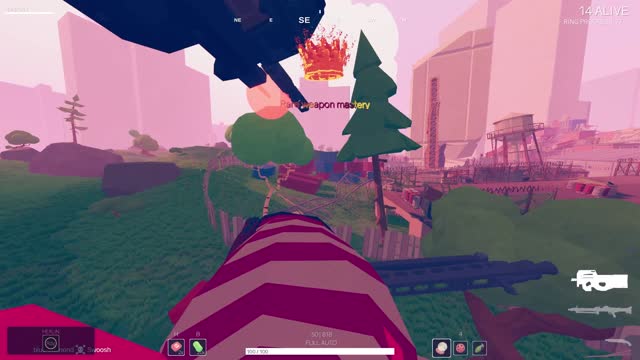 TABG- Something launched me.
