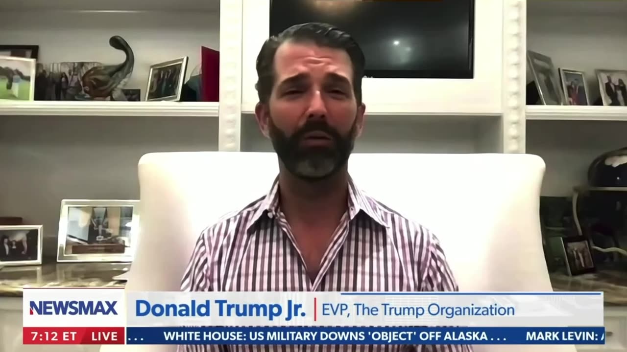 Don Jr talks about how ‘the machine’ protects criminals like Jamie Raskin and Eric Swalwell and prevents the truth from getting out