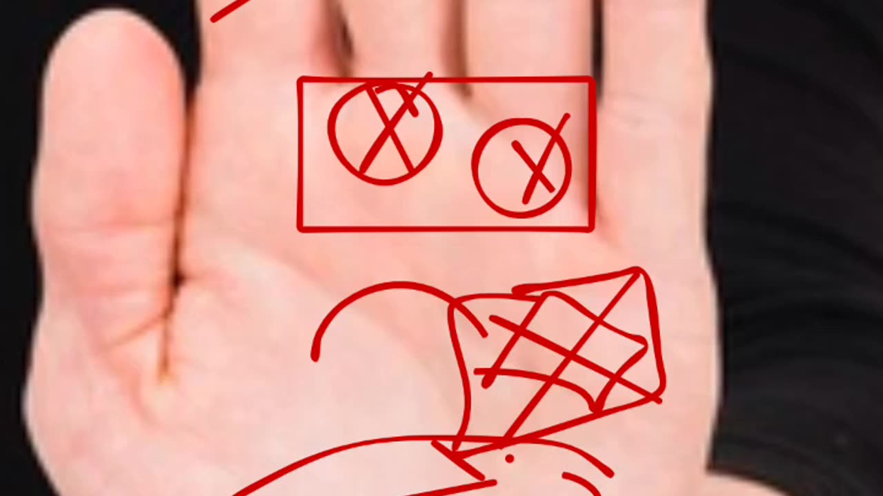 Cross Sign on Sun Mount | How to do Palm Reading For Male in ENglish