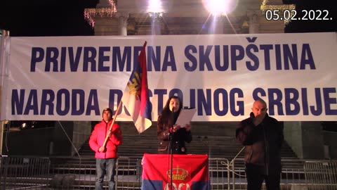 05.02.2022. 21. DAN - DIJASPORA JE UZ PRIVREMENU SKUPŠTINU NARODA DOSTOJNOG SRBIJE!