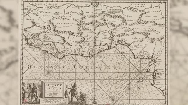 300 Year Old Book - Tome of Africa - Volume 2 - Year 1729 - Maps, ruins and artifacts