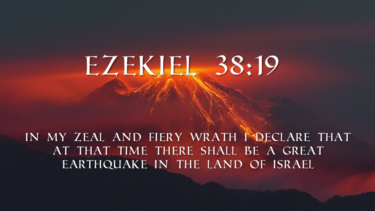 Great Earthquake In The Land of Israel
