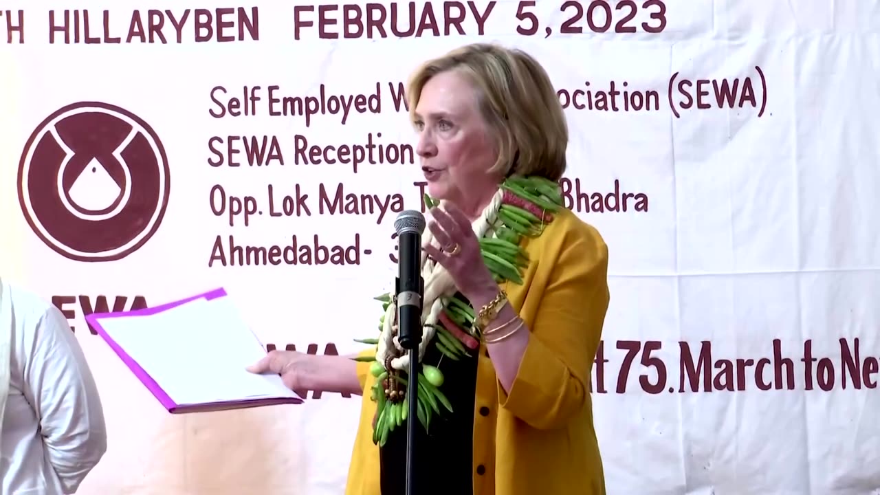 Hillary Clinton launches climate fund in India