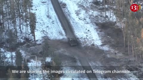 This is how Putin's trusted "Terminator" armored vehicle burns in Luhansk steppes