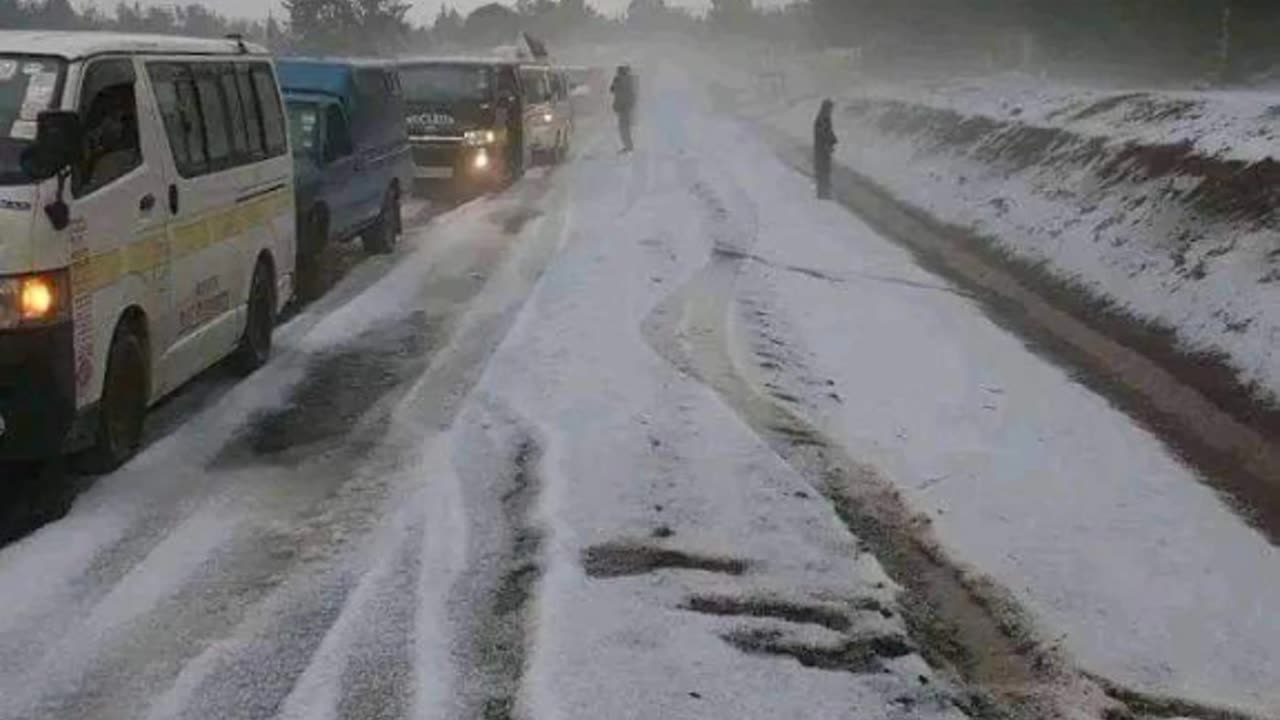 Africa country where snow falls kenya