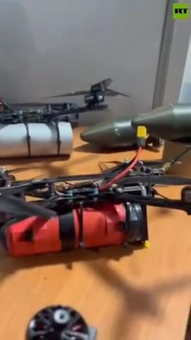 Leaked video shows Ukrainian chemical weapons drones.