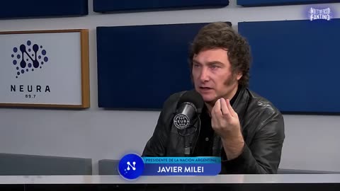 El Presidente de Argentina, Javier Milei en Vivo en Los Estudios de Neura - Multiverso Fantino