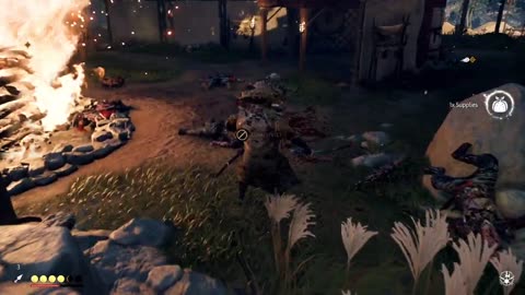 Ghost of Tsushima - Burn Down Logging Camp - Liberated