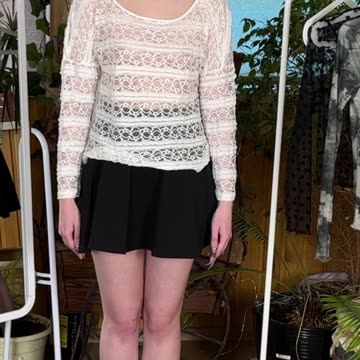 Try on transparent Sweatshirts