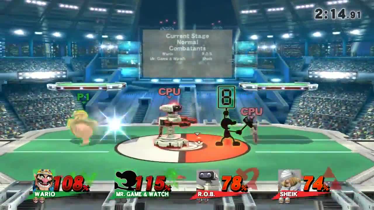 Super Smash Bros 4 Wii U Battle267