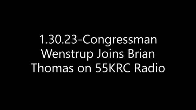 Wenstrup Joins Brian Thomas to Discuss COVID-19, Ukraine, Border Security, and More