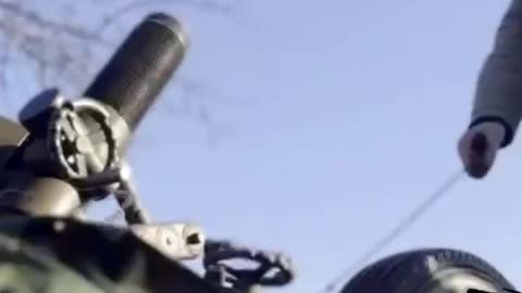 Ukrainians Firing Field Gun