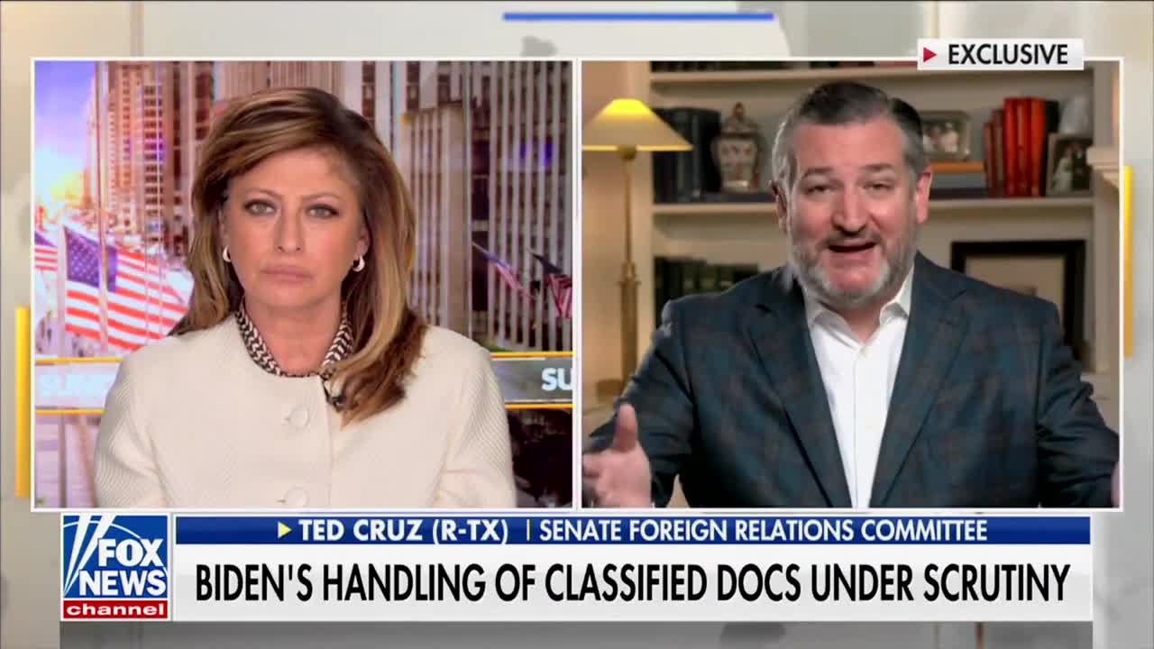 Sen. Cruz On Sunday Morning Futures: The FBI Needs To Search Biden's Senate Documents Now