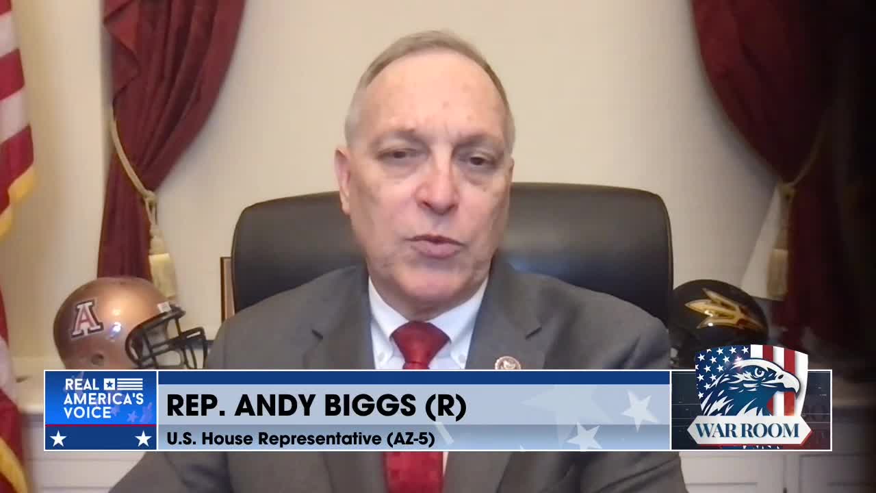 Congressman Andy Biggs On Triggering Mayorkas Impeachment Over Border Invasion