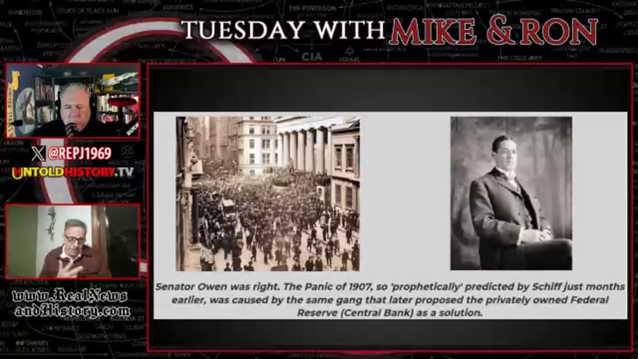 Ron Partain w/ Mike King: Jacob Schiff - The Man Who Shaped U.S. History! - 12/03/24