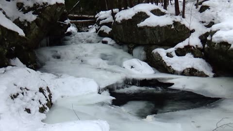 Frozen Waterfall