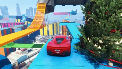 CRAZY Parkour Stunt Race