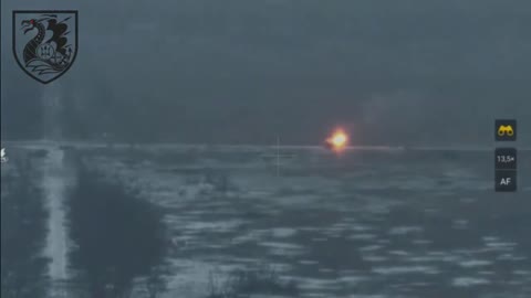 Footage Of A Russian Attack That Was Repelled Near Vodjane , Donetsk