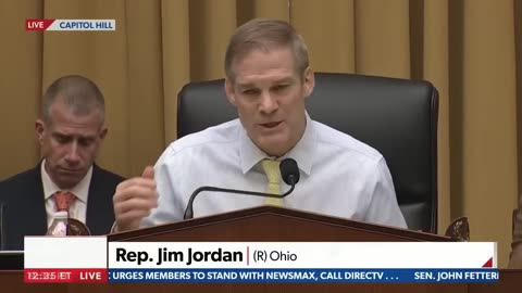 Jim Jordan: I have never seen anything like DOJ weaponization