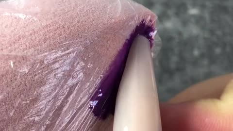 MAKE UP SPONGE NAIL IDEA