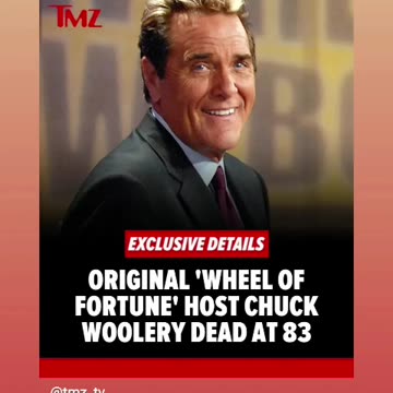 Rip to chuck woolery he will be missed such legendary he is 11/29/24