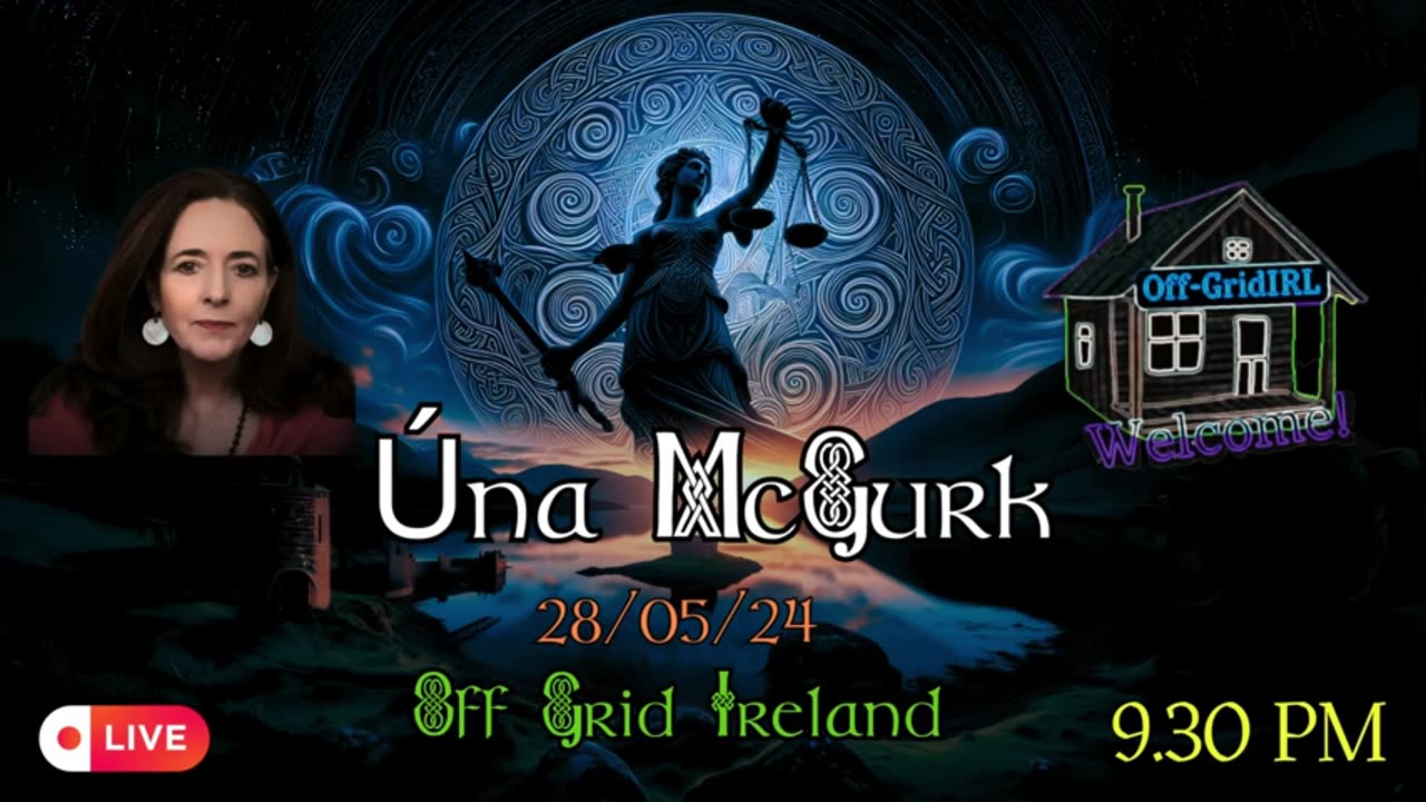 Off-Grid Ireland-Una McGurk Euro candidate for Ireland South chats 28-5-24