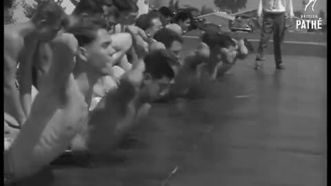 High school fitness program in 1962.