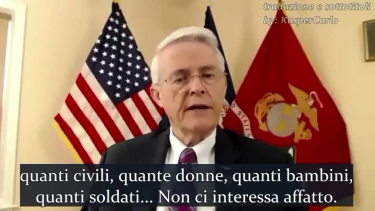 EX COLONNELLO USA DEL CORPO DEI MARINES