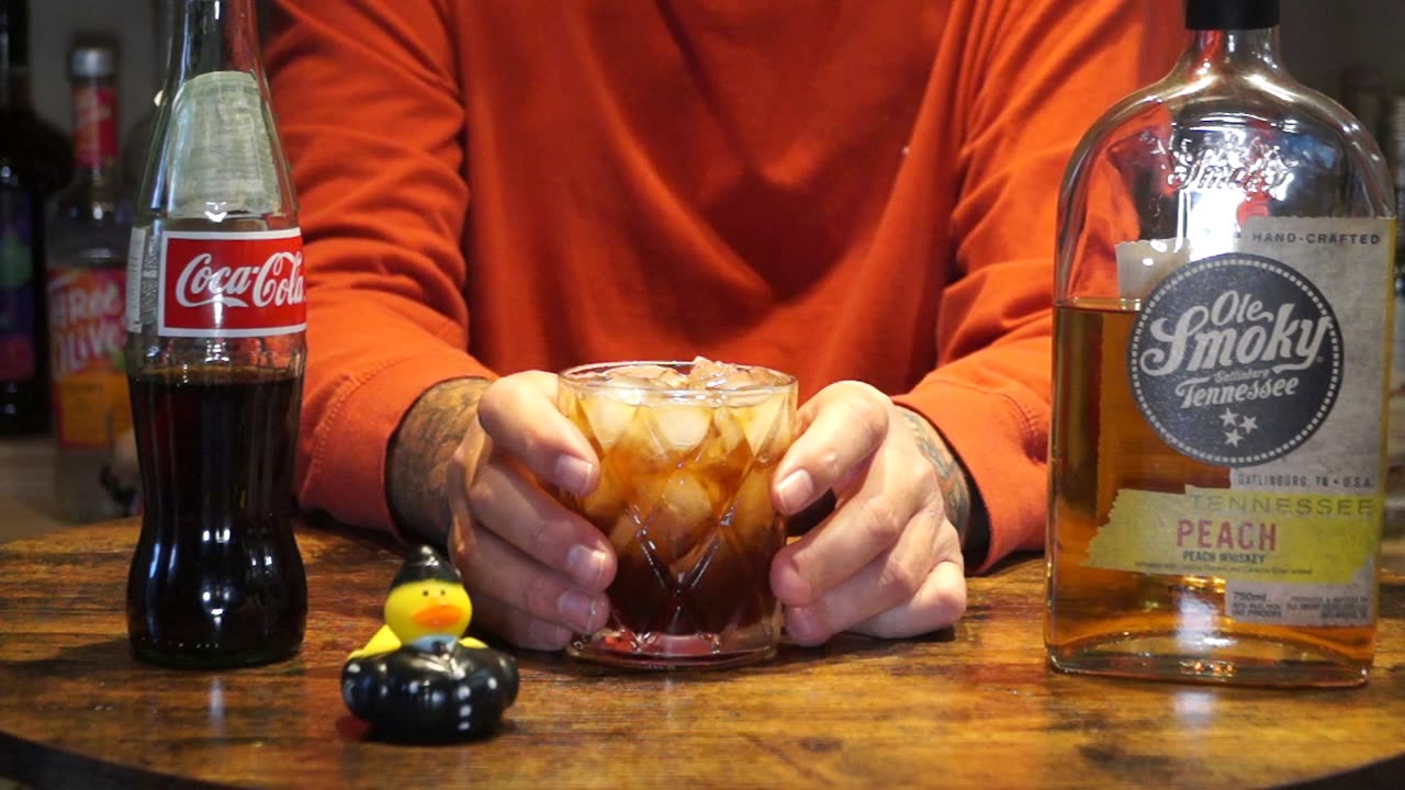 Henry Martin - Ole Smoky Peach Whiskey & Coke from Mexico