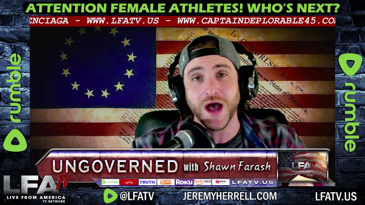 LFA TV CLIP: FEMALE ATHLETES ARE UNDER ATTACK BAD!