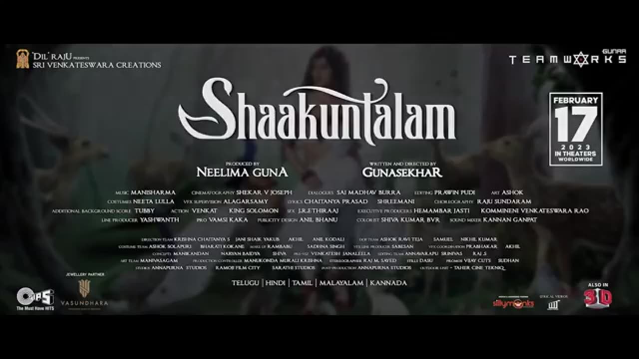 Mallika Mallika - Lyrical | Shaakuntalam | Samantha | Ramya Behara | Mani Sharma | Gunasekhar