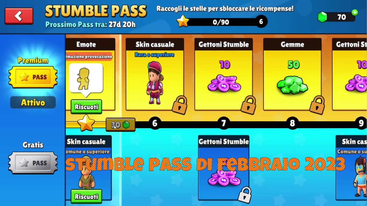 ♦Stumble Pass di febbraio 2023 - Stumble Story♦