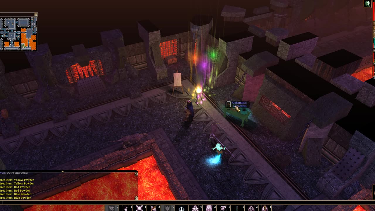 Neverwinter Nights - Riddle of Smoke Puzzle Solution