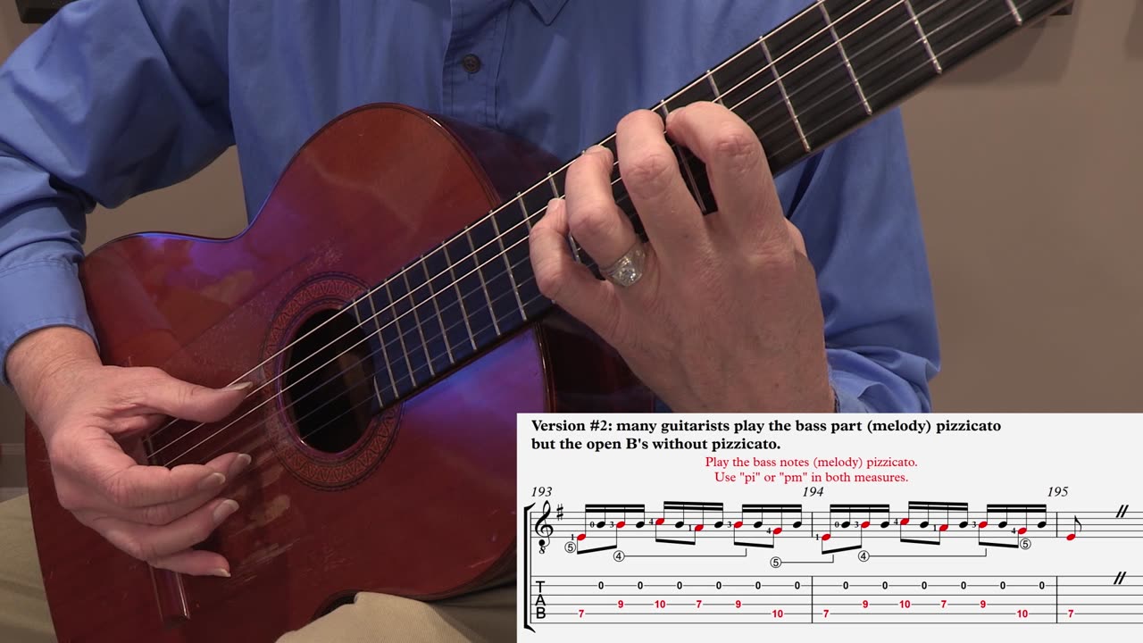 Technique Left-Hand, Coda. Video 4: m193-194