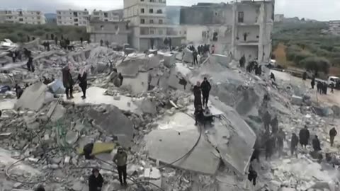 “TENS OF THOUSANDS DEAD” IN TURKEY-SYRIA EARTHQUAKE HOROR