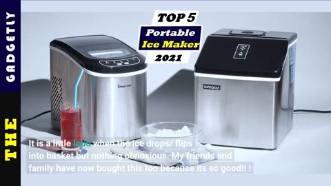 EUHOMY #IceMaker Machine Countertop 26 lbs/24H -Overview