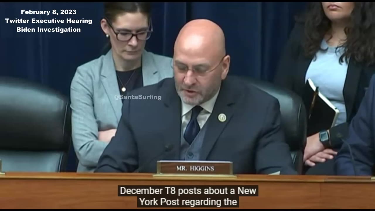 Twitter Hearing Rep Higgins grills Twitter Executives