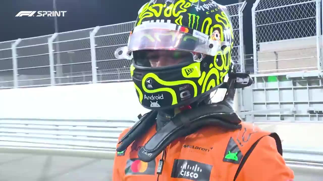 2024 Qatar GP Sprint Qualifying- The moment Lando Norris seals pole for the Sprint in Qatar